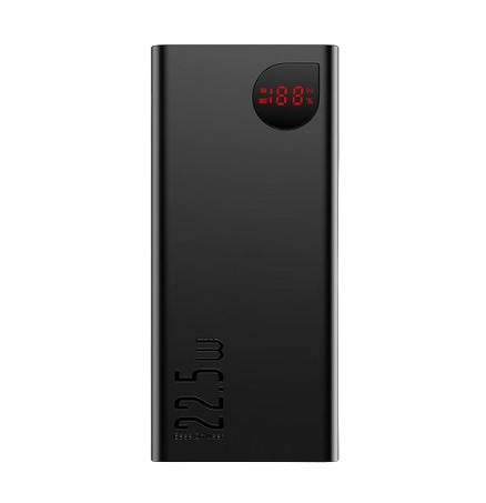 Baseus 22.5w 20000Mah Quick Charge Power Bank with Digital Display