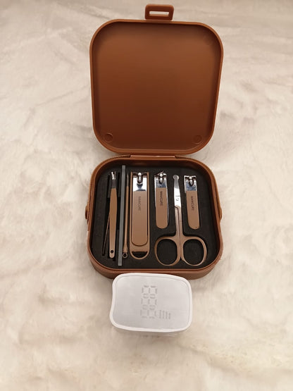 Nail Fungus Laser Treatment Device | Toenail &amp; Fingernail Care Solution (With Manicure Set Gift)